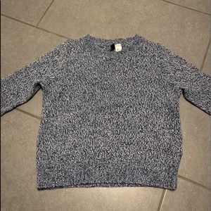 Blue heather sweater
